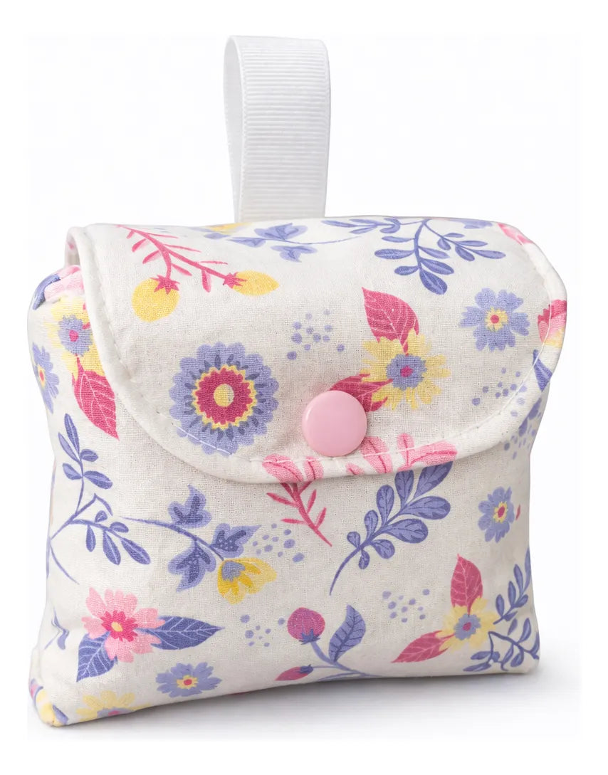 Porta Absorvente Secret Garden FOFuricess | Floral Feminino