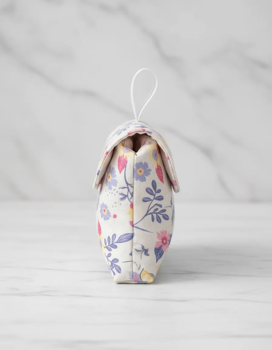 Porta Absorvente Secret Garden FOFuricess | Floral Feminino