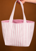 Bolsa Tote Pink Sugar Grande em Tecido Algodão