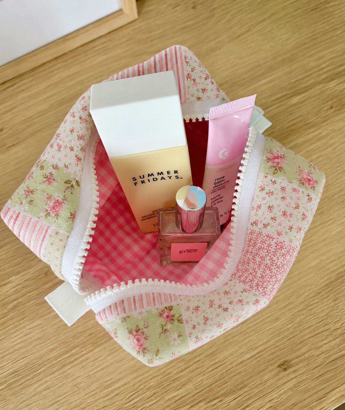 Necessaire Bolsa de Maquiagem Matcha Love